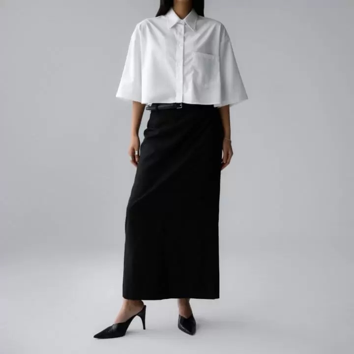 Paper Moon - Korean Women Fashion - #pursuepretty - Maxi Length Straight Pencil Line Skirt - 7