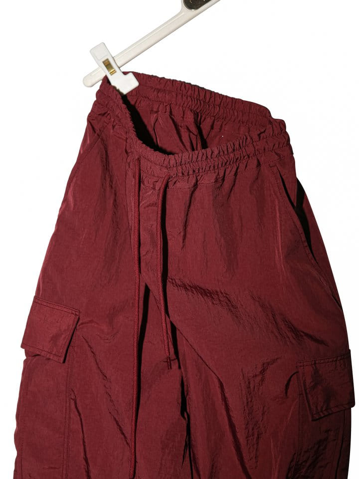 Paper Moon - Korean Women Fashion - #vintageinspired - Nylon Technical Cargo Jogger Pants - 11