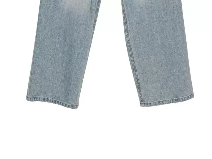 Paper Moon - Korean Women Fashion - #womensfashion - Wrap Detail Wide Denim Jeans - 10