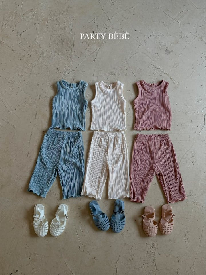 Party Kids - Korean Baby Fashion - #babyoutfit - Churu Top Bottom Set - 7