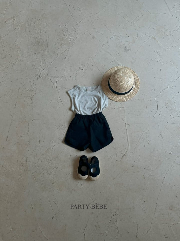 Party Kids - Korean Baby Fashion - #babyoutfit - Melbourne Sleeveless Tee - 5