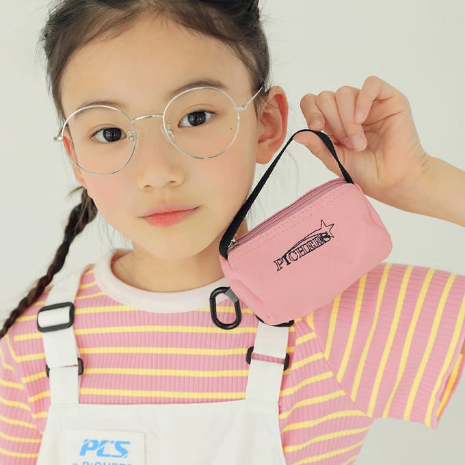 Peach-Cream - Korean Children Fashion - #designkidswear - Micro Bag Key Ring