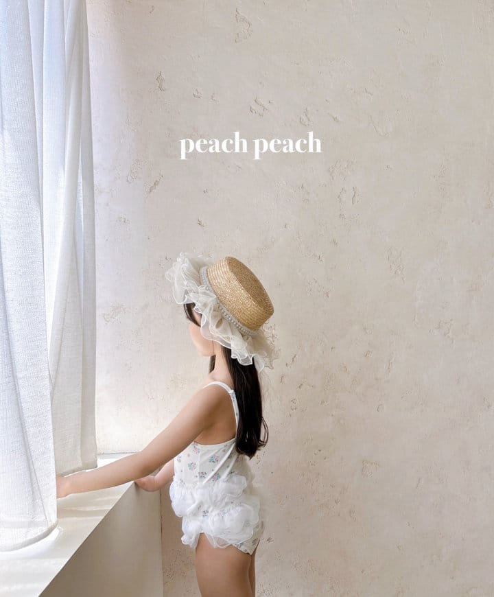 Peach peach - Korean Children Fashion - #Kfashion4kids - Garden Swim Suit - 9