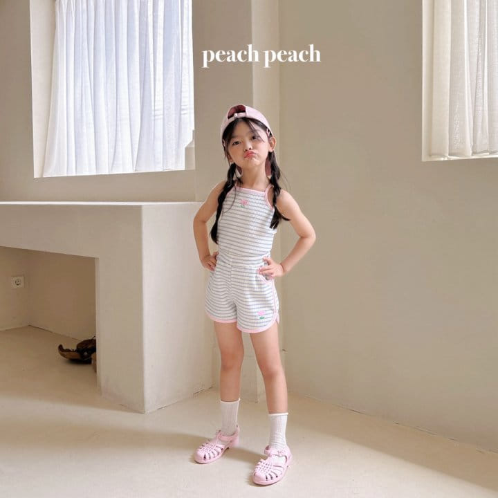 Peach peach - Korean Children Fashion - #Kfashion4kids - Coco Sleeveless Tee