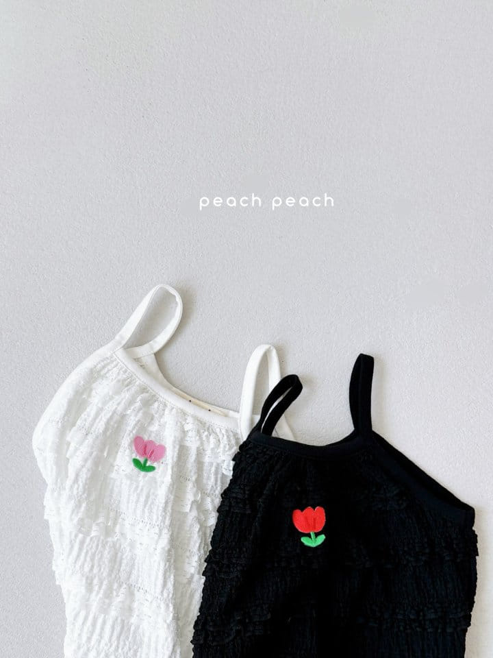 Peach peach - Korean Children Fashion - #Kfashion4kids - Mary Top Bottom Set - 8