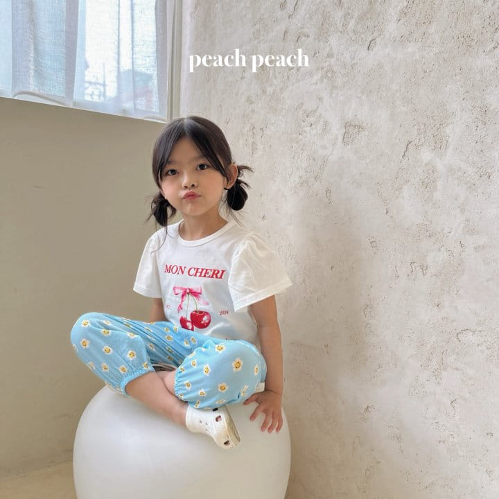 Peach peach - Korean Children Fashion - #childofig - Cherry Coke Tee - 3