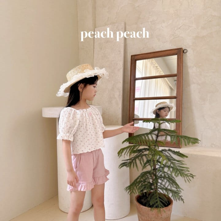 Peach peach - Korean Children Fashion - #childrensboutique - Madeleine Blouse - 3