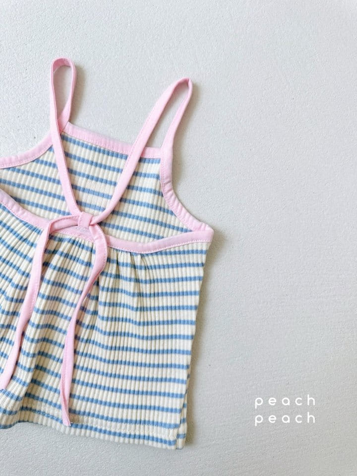 Peach peach - Korean Children Fashion - #designkidswear - Coco Sleeveless Tee - 9