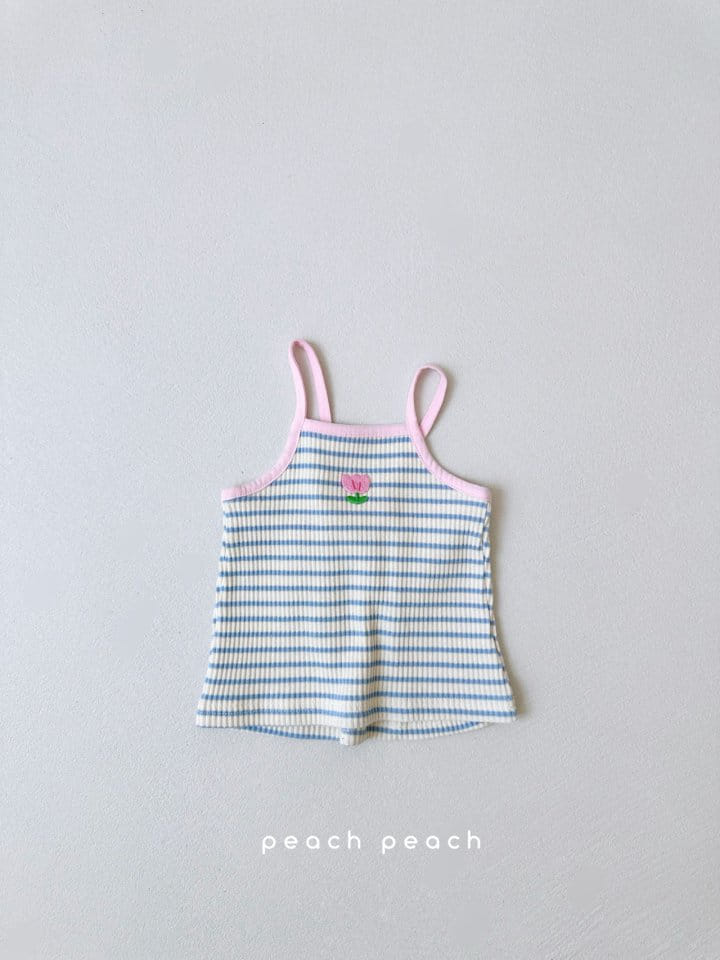 Peach peach - Korean Children Fashion - #discoveringself - Coco Sleeveless Tee - 10