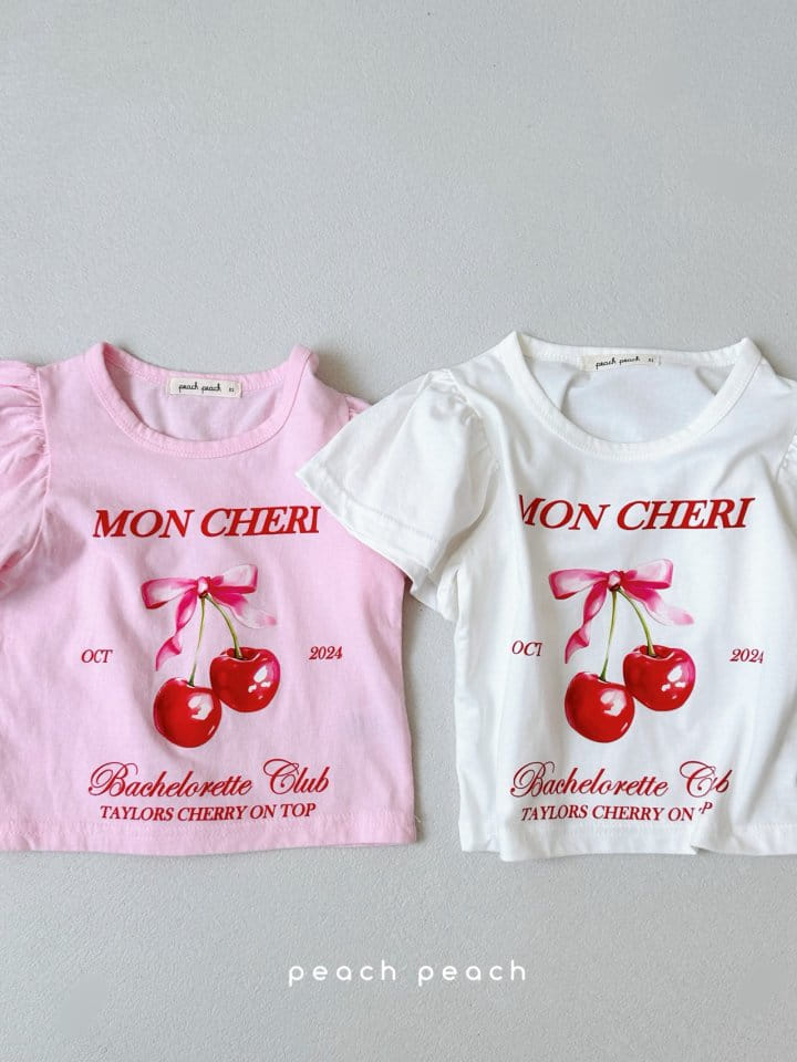 Peach peach - Korean Children Fashion - #discoveringself - Cherry Coke Tee - 7