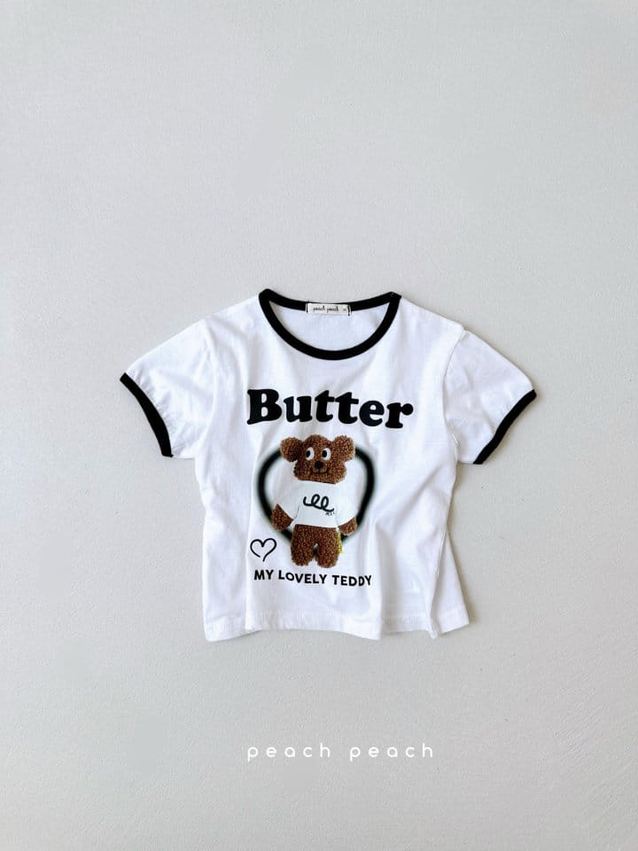 Peach peach - Korean Children Fashion - #discoveringself - Butter Tee - 6