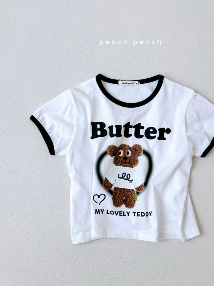 Peach peach - Korean Children Fashion - #fashionkids - Butter Tee - 7