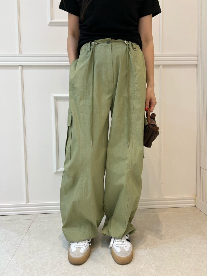 Pearls room - Korean Women Fashion - #momslook - Cargo Pants - 7