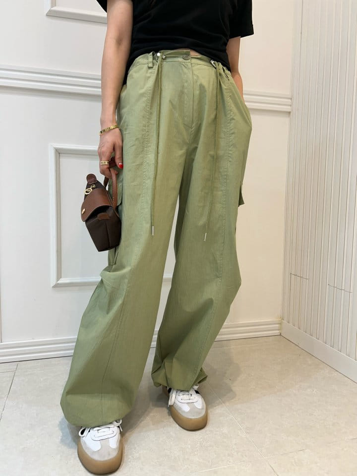 Pearls room - Korean Women Fashion - #momslook - Cargo Pants - 9