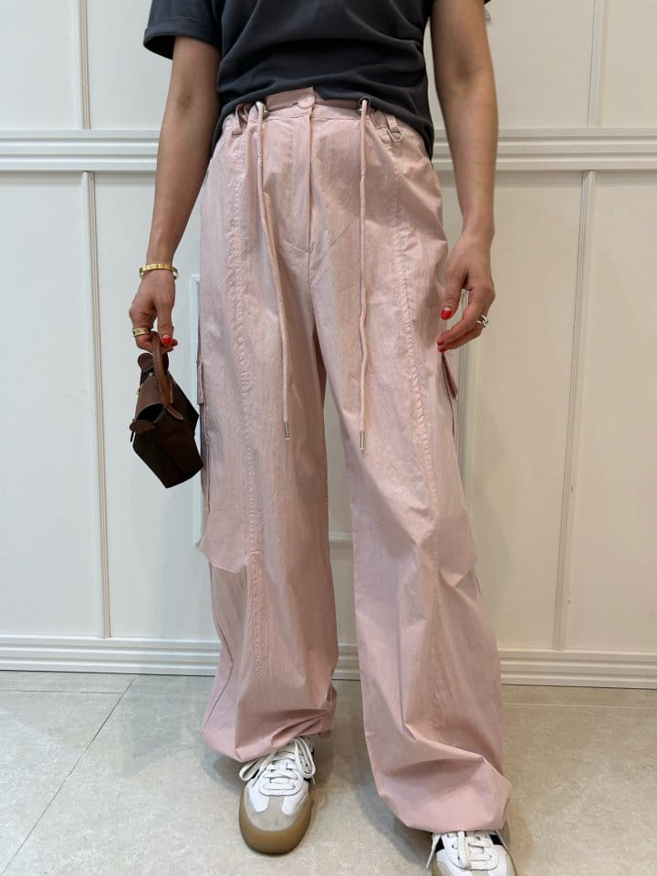 Pearls room - Korean Women Fashion - #thatsdarling - Cargo Pants - 5