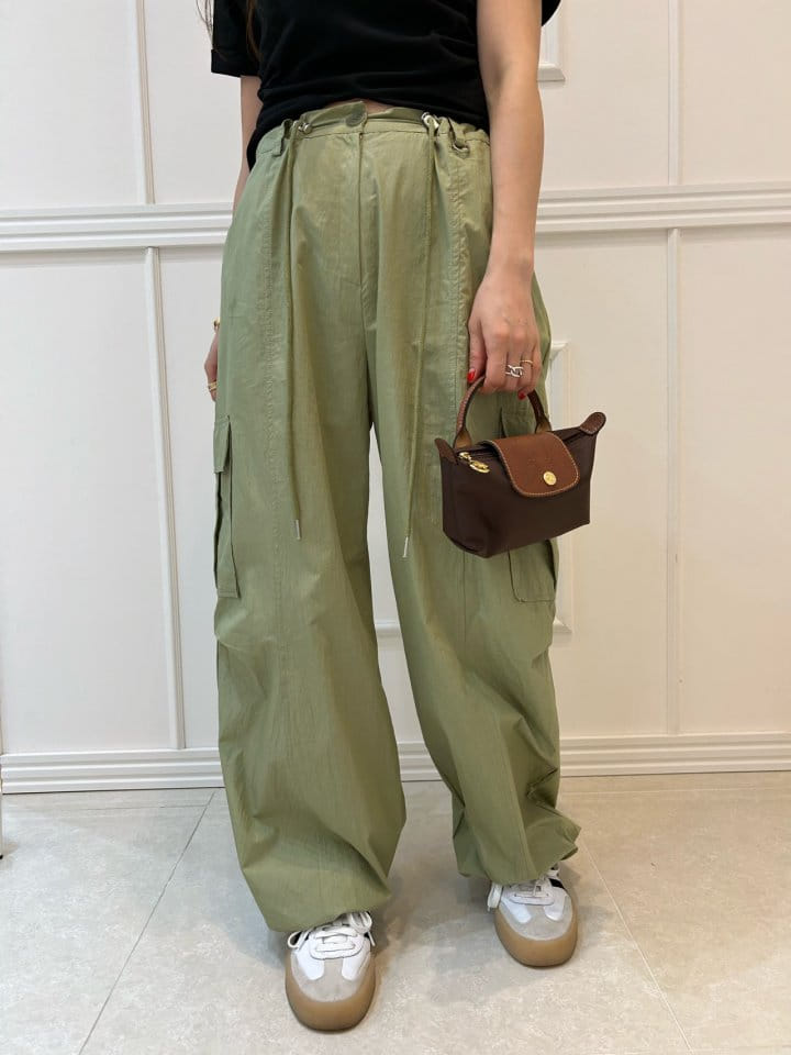 Pearls room - Korean Women Fashion - #womensfashion - Cargo Pants - 8