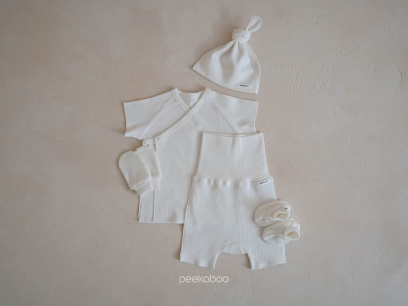 Peekaboo - Korean Baby Fashion - #onlinebabyshop - Baker Bonnet Set - 4