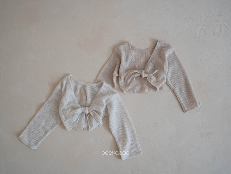 Peekaboo - Korean Baby Fashion - #babyboutiqueclothing - Palrang Palrang Baby Cardigan