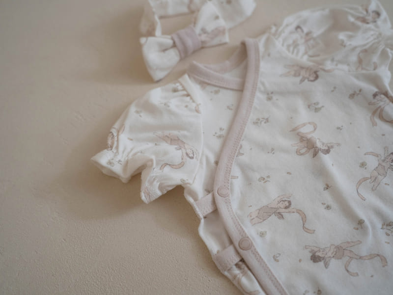 Peekaboo - Korean Baby Fashion - #babyboutique - Angella Lovely Bennet Set - 4