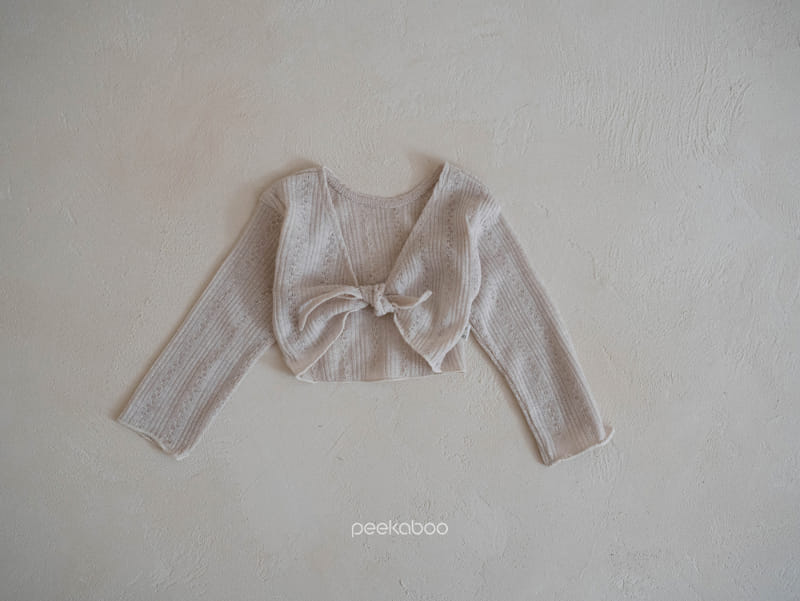 Peekaboo - Korean Baby Fashion - #babyfashion - Palrang Palrang Baby Cardigan - 4