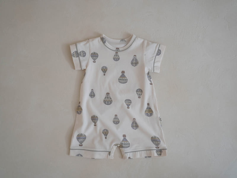 Peekaboo - Korean Baby Fashion - #babyfever - Hot Air Body Suit - 3