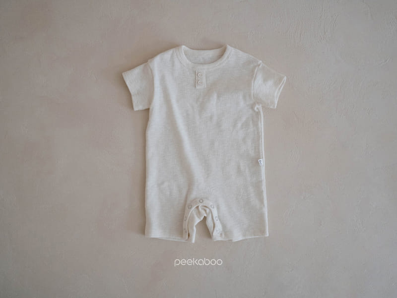 Peekaboo - Korean Baby Fashion - #babygirlfashion - Gru Body Suit - 3