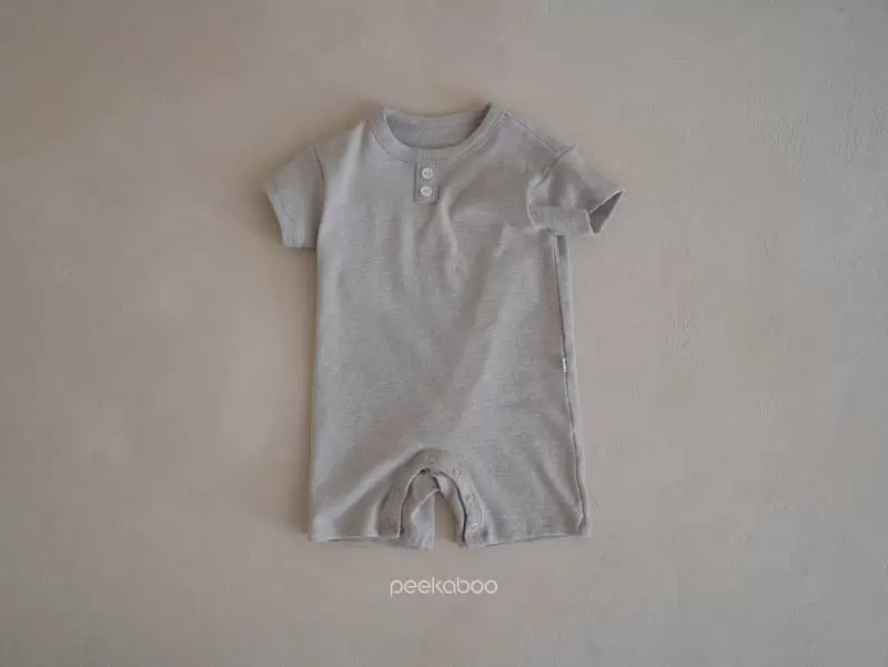 Peekaboo - Korean Baby Fashion - #babygirlfashion - Gru Body Suit - 4