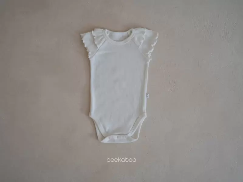 Peekaboo - Korean Baby Fashion - #babylifestyle - Pioni Body Suit - 4