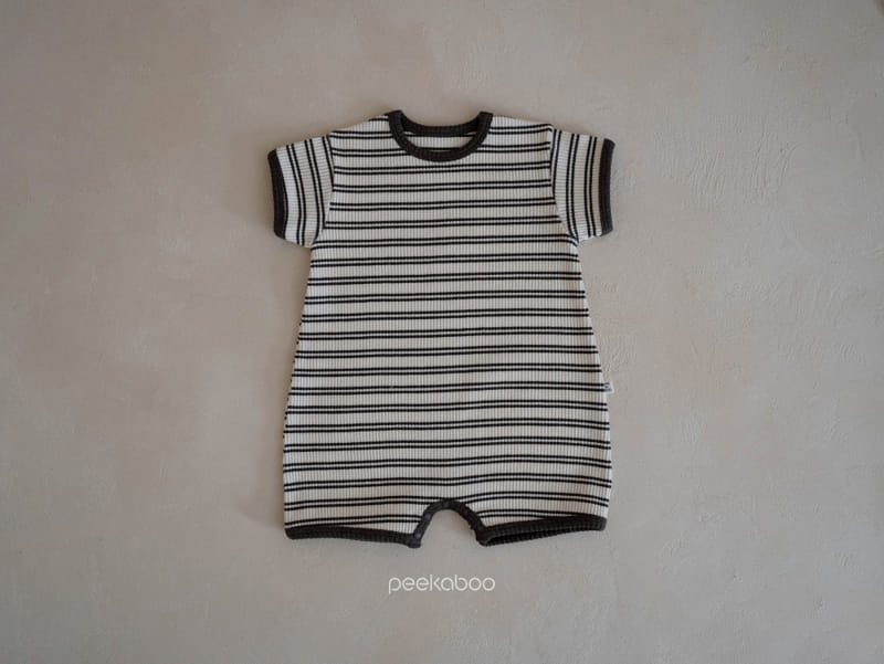 Peekaboo - Korean Baby Fashion - #onlinebabyboutique - Paly Body Suit - 4