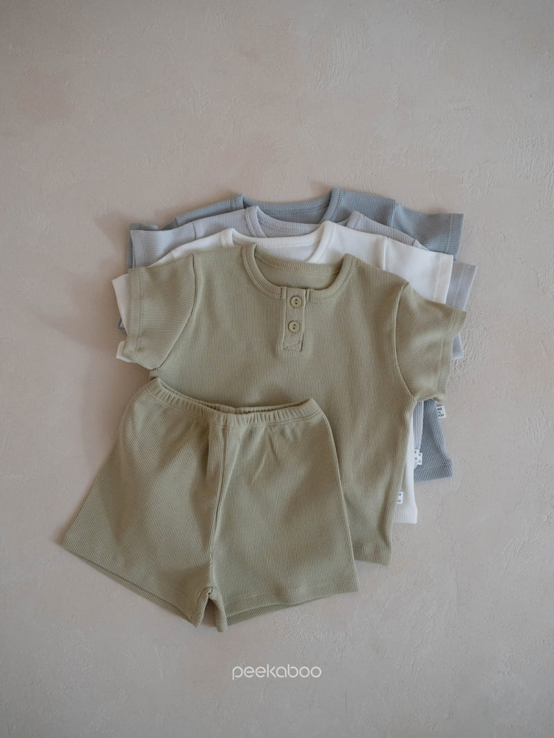 Peekaboo - Korean Children Fashion - #childofig - Baker Top Bottom Set