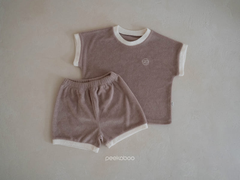 Peekaboo - Korean Children Fashion - #kidsshorts - Teco Top Bottom Set - 7