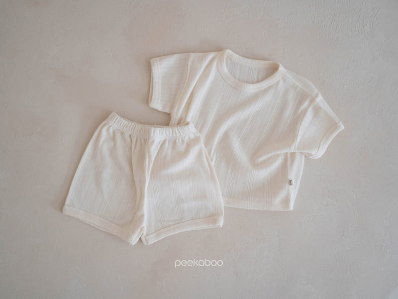 Peekaboo - Korean Children Fashion - #littlefashionista - Becoming Top Bottom Set - 4