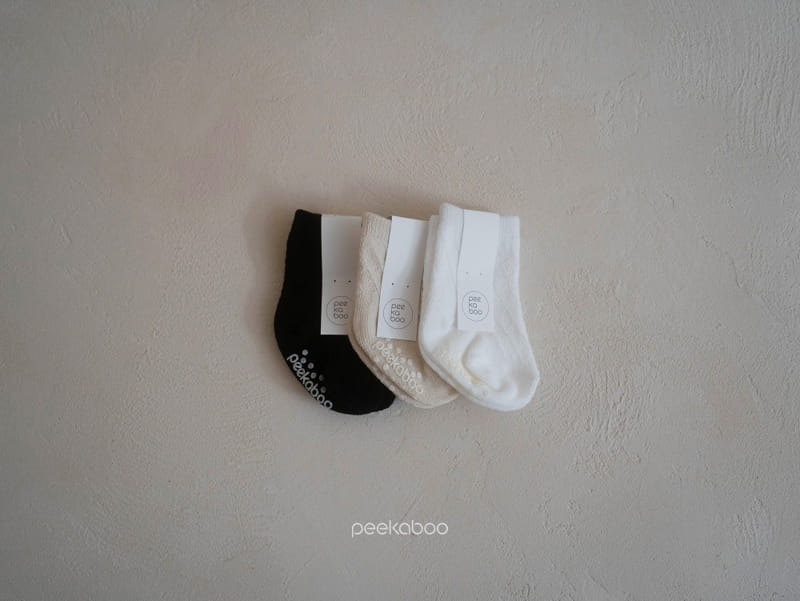 Peekaboo - Korean Children Fashion - #toddlerclothing - Dia Socks Set - 2