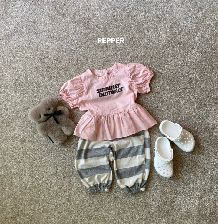 Pepper - Korean Children Fashion - #discoveringself - Candy Blouse - 10