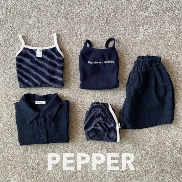 Pepper - Korean Children Fashion - #fashionkids - Anything Rib Sleeveless Tee - 8
