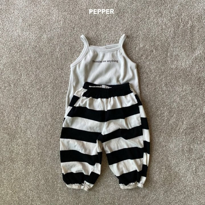Pepper - Korean Children Fashion - #kidzfashiontrend - Vanilla ST Jogger Pants - 6