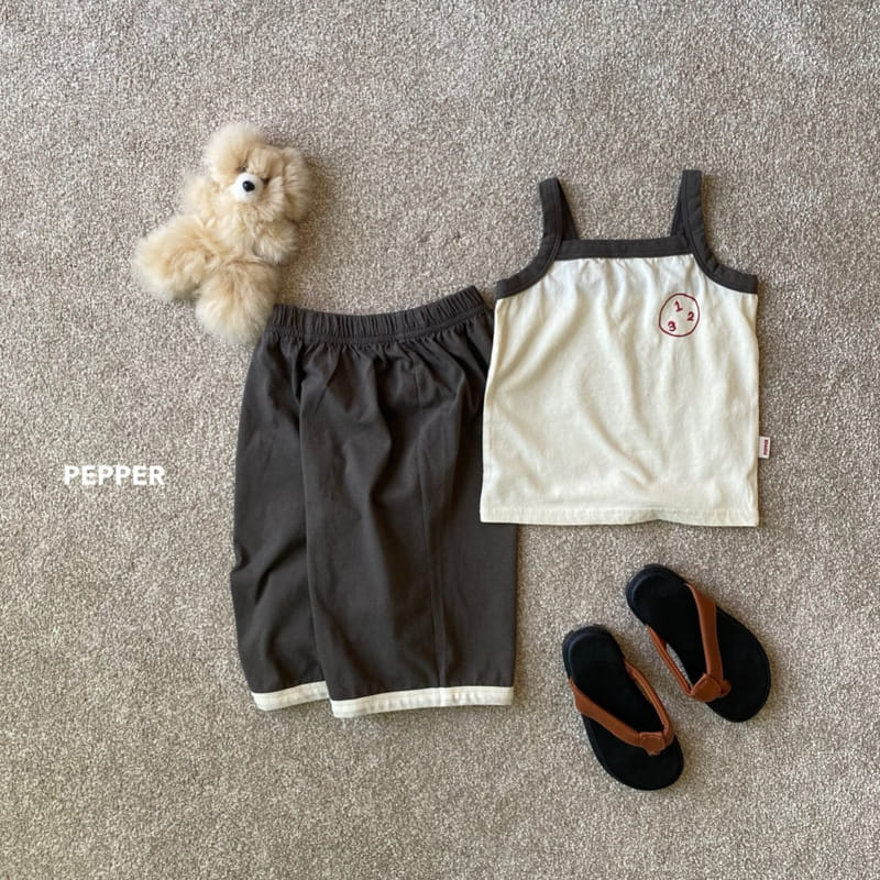 Pepper - Korean Children Fashion - #minifashionista - 123 Sleeveless Tee - 6