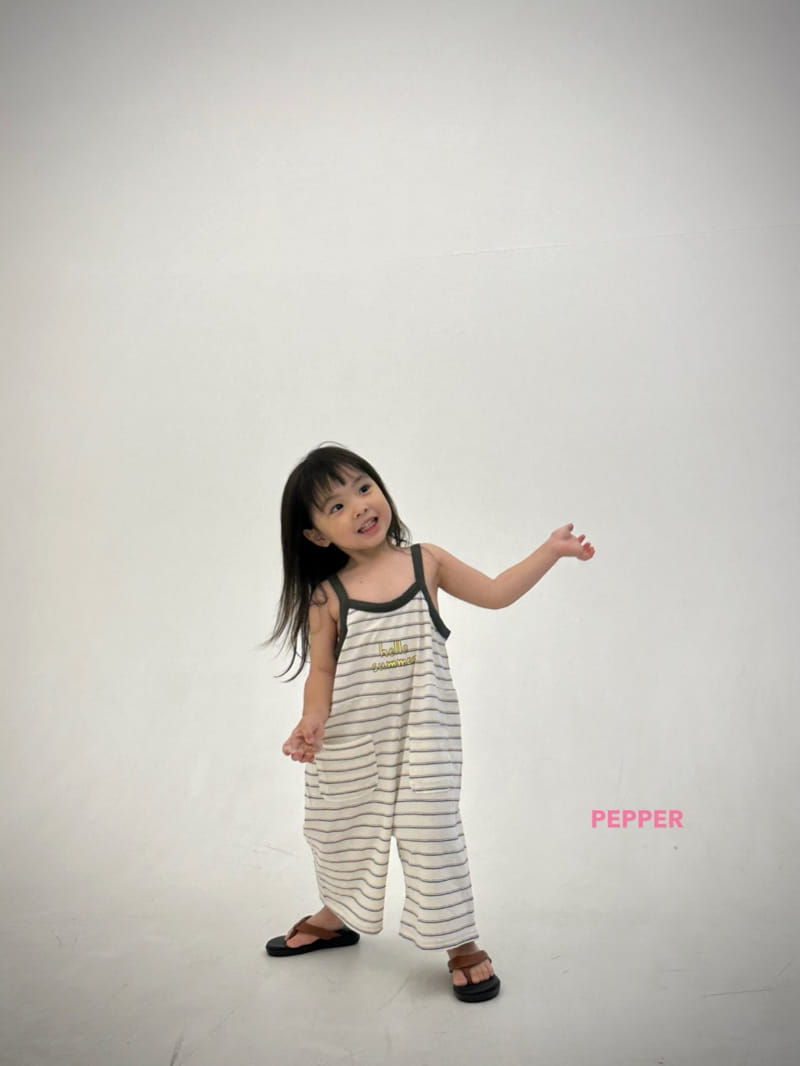 Pepper - Korean Children Fashion - #prettylittlegirls - Hello Summer Overalls - 9