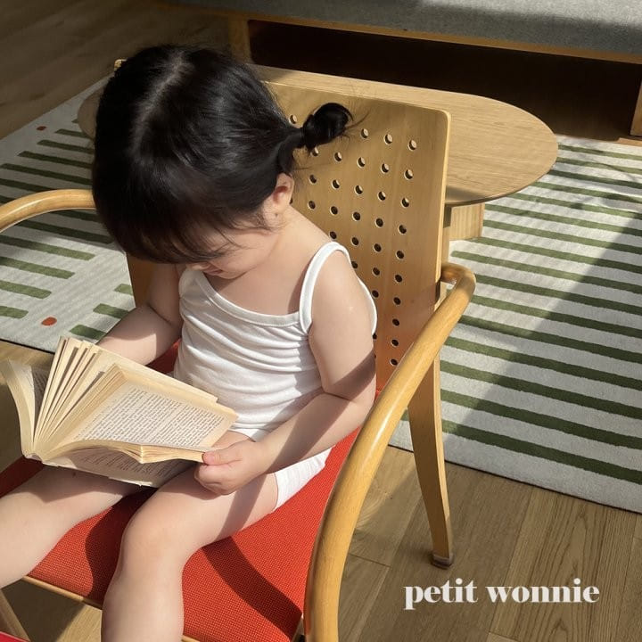 Petitwonnie - Korean Children Fashion - #designkidswear - Basic 1+1 Top Bottom Set - 3