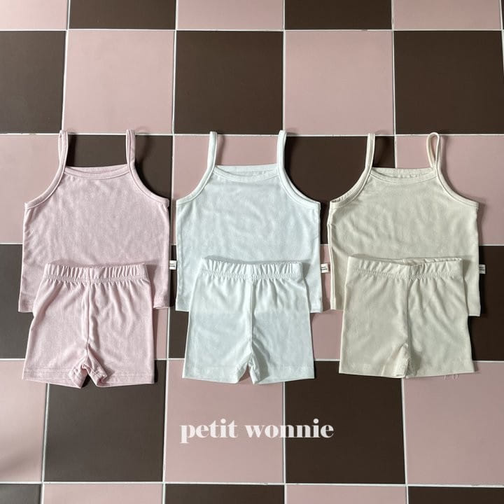 Petitwonnie - Korean Children Fashion - #littlefashionista - Basic 1+1 Top Bottom Set - 10