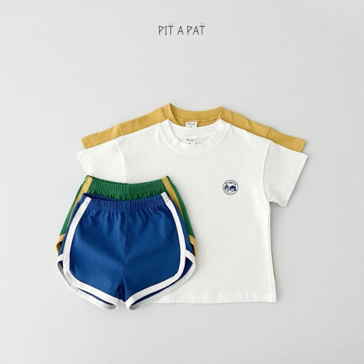 Pitapat - Korean Children Fashion - #Kfashion4kids - 1988 Sports Day Top Bottom Set - 8