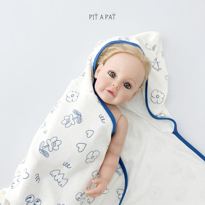 Pitapat - Korean Children Fashion - #childofig - Sketch Towel Gown - 7