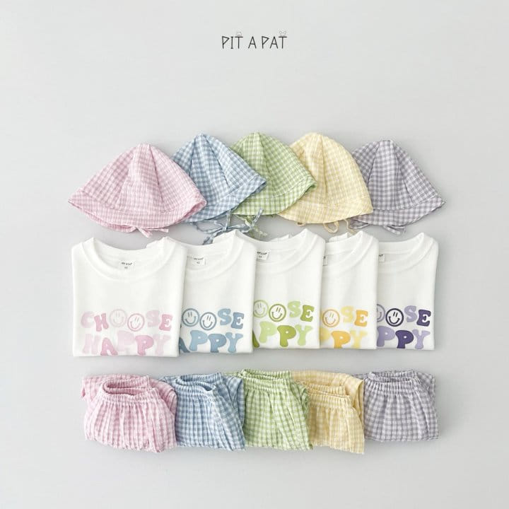 Pitapat - Korean Children Fashion - #childofig - Happy Happy 3 Type Set - 2