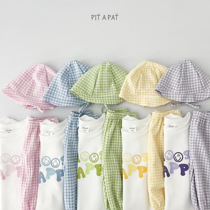 Pitapat - Korean Children Fashion - #childrensboutique - Happy Happy 3 Type Set - 4