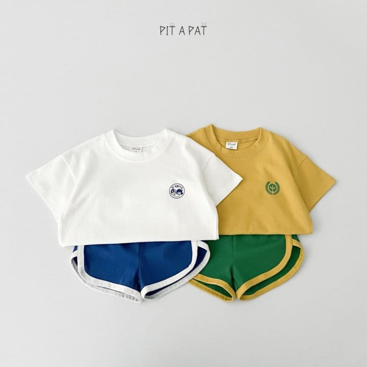 Pitapat - Korean Children Fashion - #discoveringself - 1988 Sports Day Top Bottom Set - 3