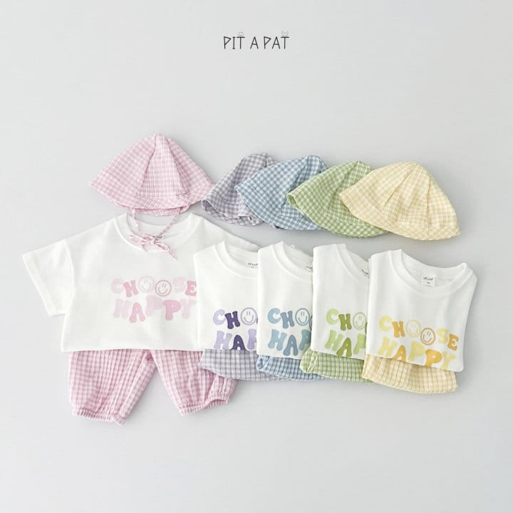 Pitapat - Korean Children Fashion - #fashionkids - Happy Happy 3 Type Set - 6