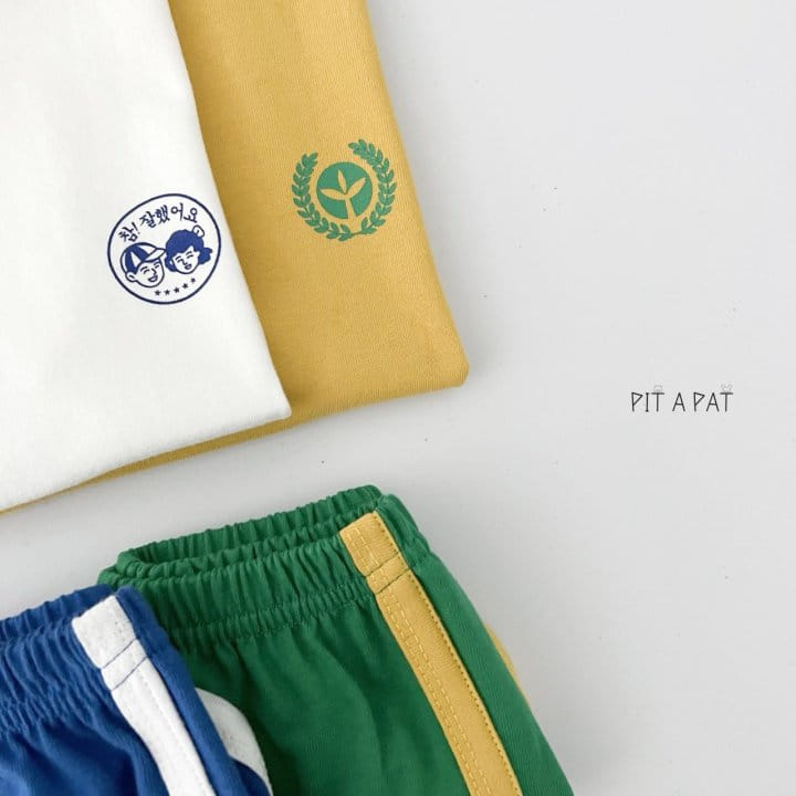 Pitapat - Korean Children Fashion - #kidsshorts - 1988 Sports Day Top Bottom Set - 5