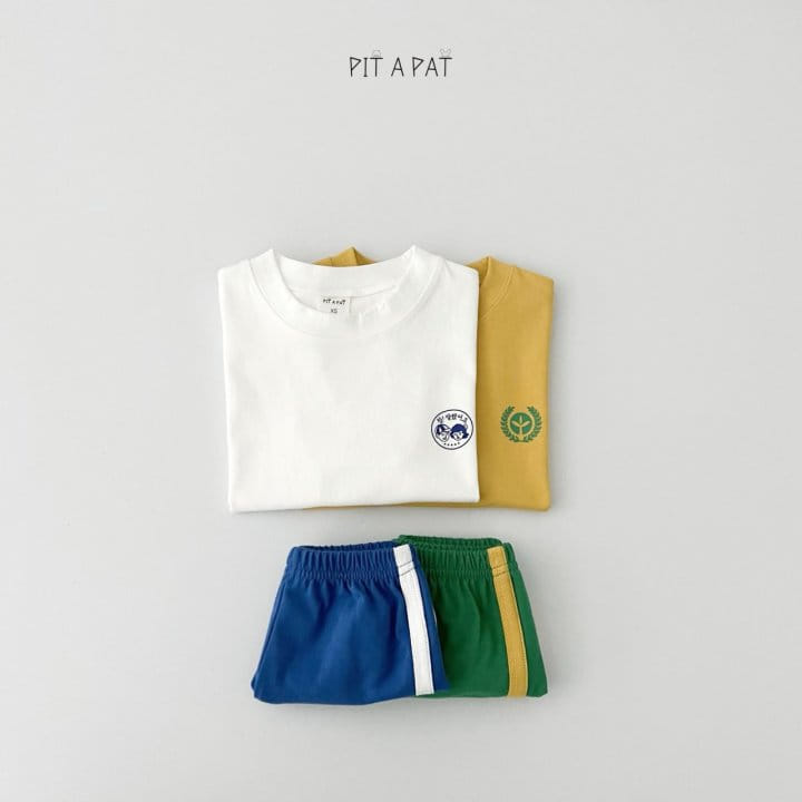 Pitapat - Korean Children Fashion - #kidsstore - 1988 Sports Day Top Bottom Set - 6