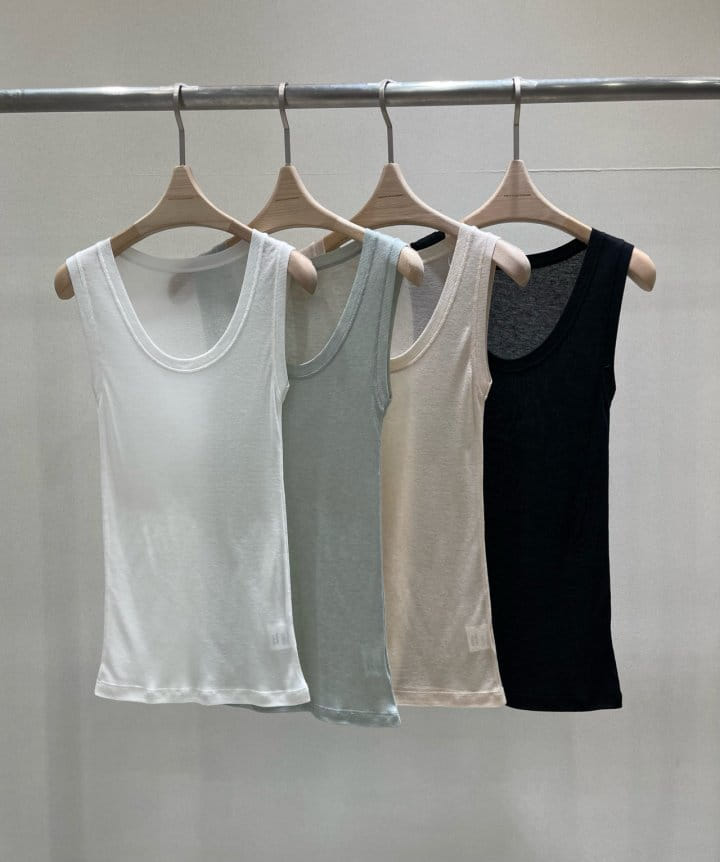 Plushong - Korean Women Fashion - #womensfashion - Theory Sleeveless Tee