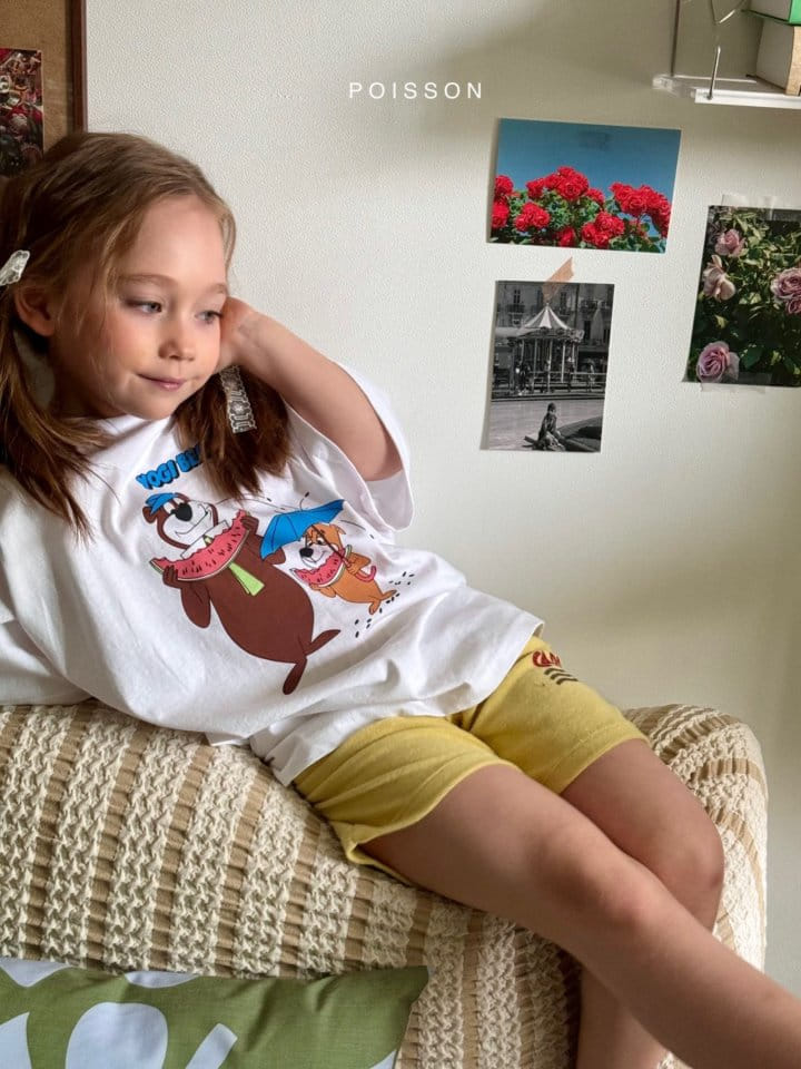 Poisson - Korean Children Fashion - #discoveringself - Yogi Bear Tee - 6